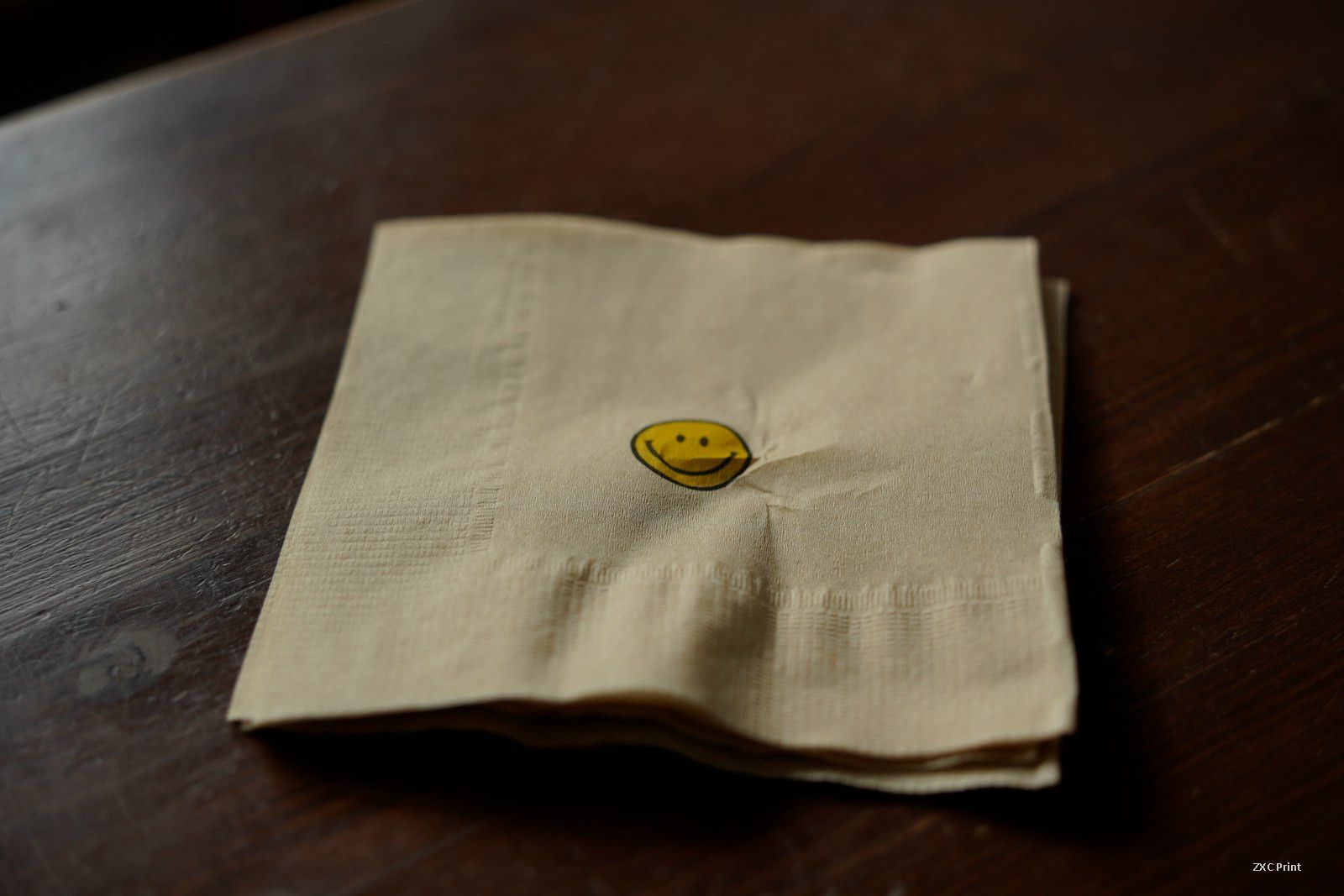 Custom printed paper napkins