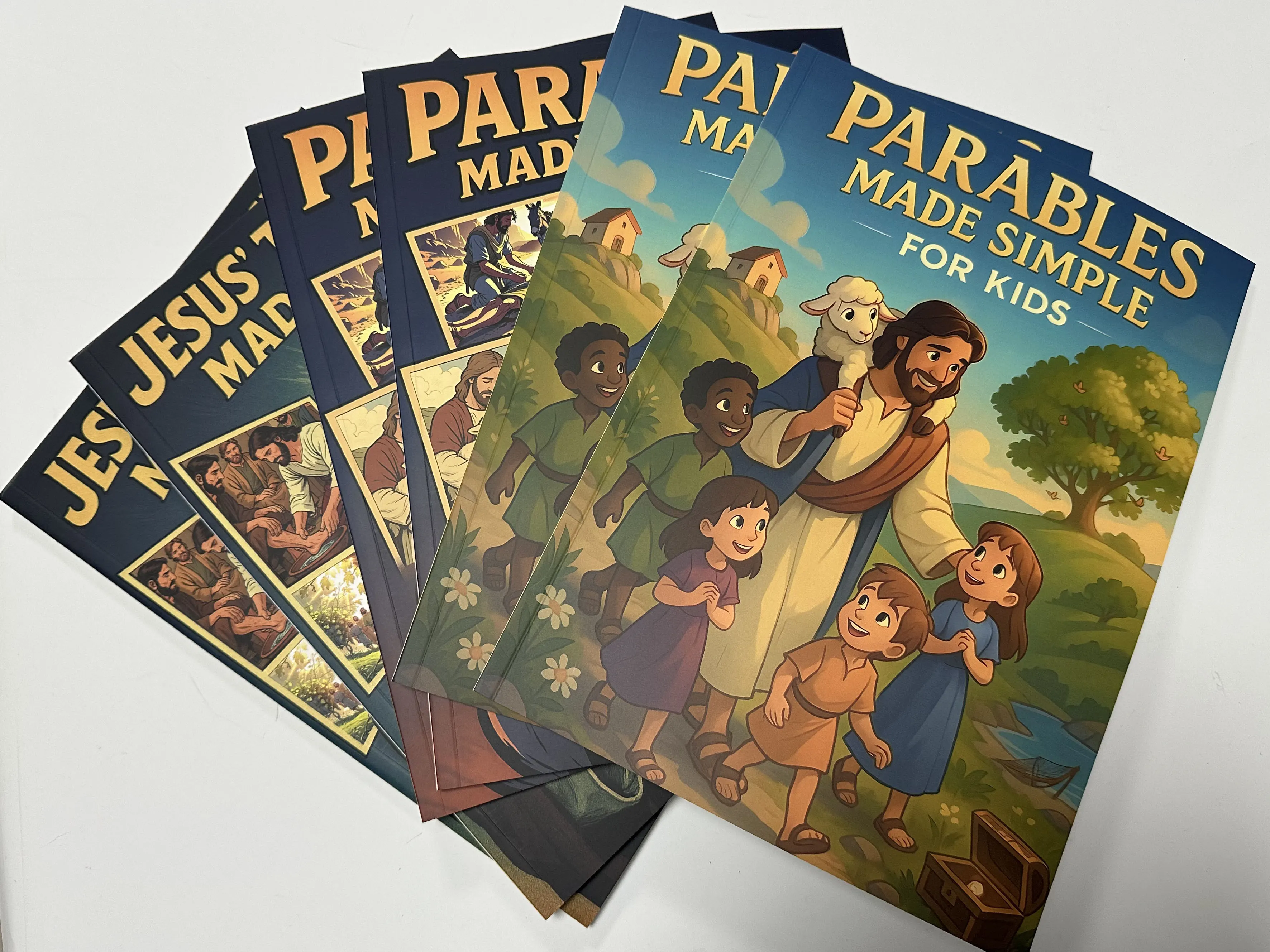 Children's paperback book printing: variety of educational titles